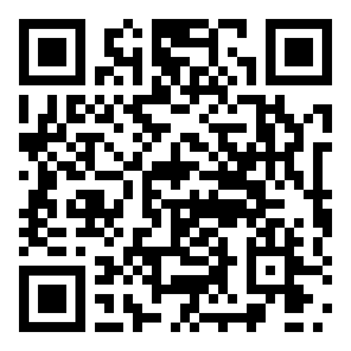 QR code to download the Omicron Hotels app from the App Store